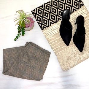 ZARA Plaid Dress Pants Size 2